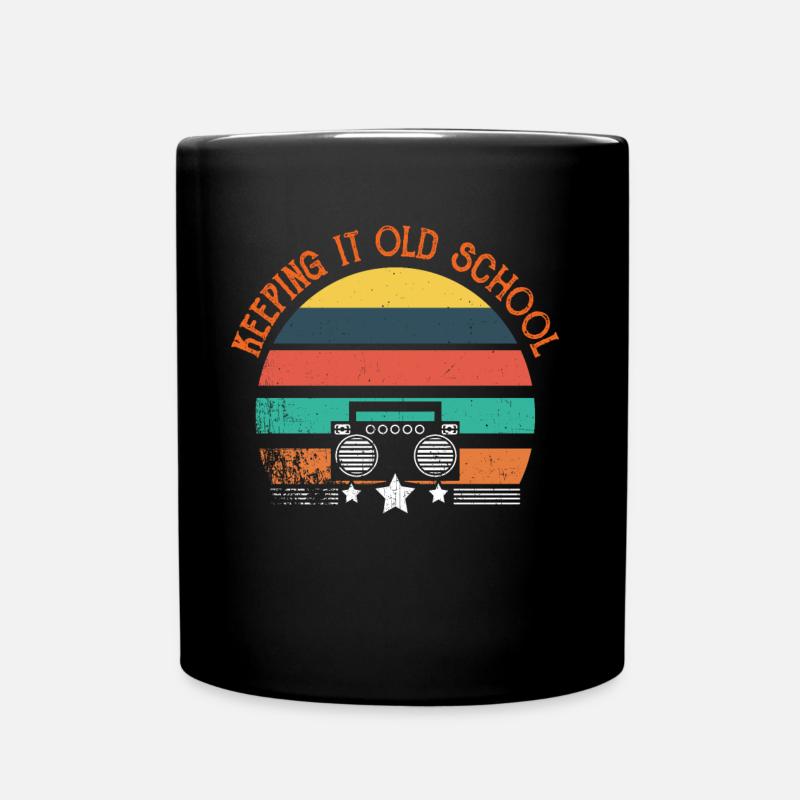 Mantenerlo old school il migliore - Tazza monocolore - nero