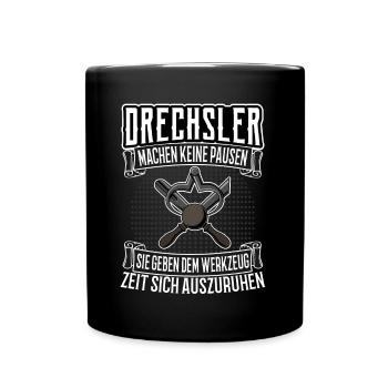 Drechsler Drechslerei Drechselmeister Say - Mug uni - noir - Devant