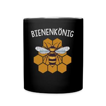 Gift for Beekeepers Beekeeper T-Shirt Save the Bee - Full Colour Mug - black - Front