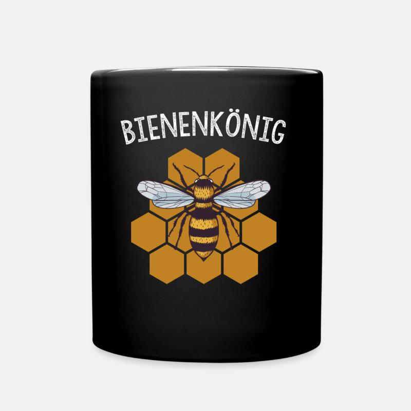 Geschenk für Imker Bienenzüchter Bienen Flüsterer - Tasse einfarbig - Schwarz