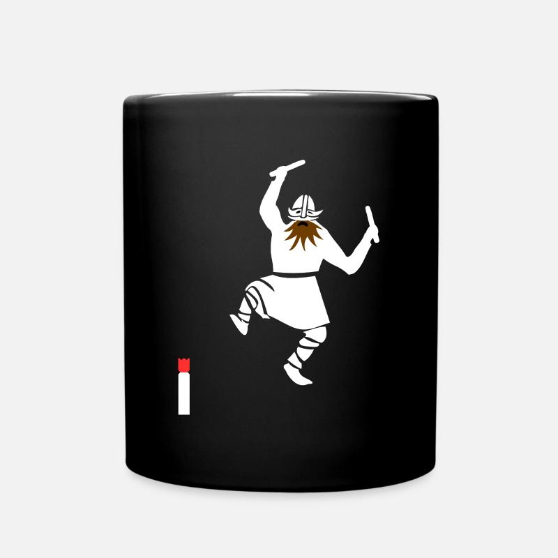 Kubb - Tasse einfarbig - Schwarz