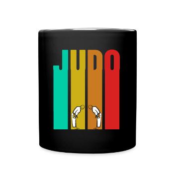 Judo - respect and sport - Full Colour Mug - black - Front