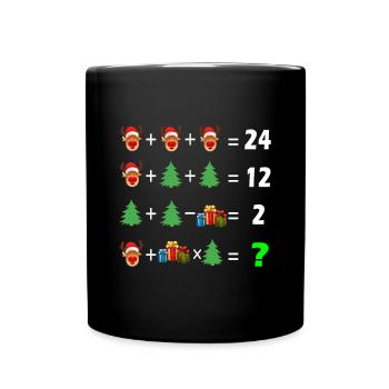Professeur de mathématiques - Mug uni - noir - Devant