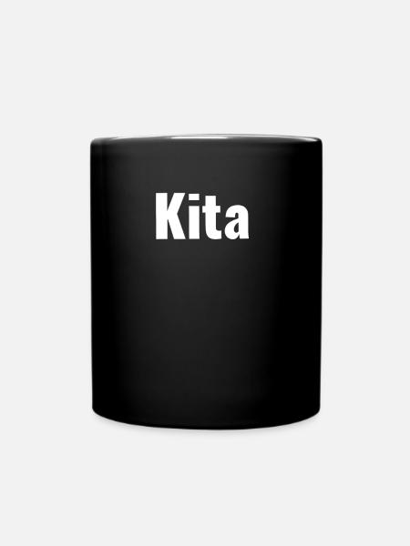 Kita - Tasse einfarbig - Schwarz