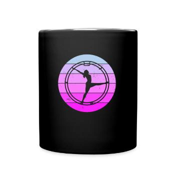 Rhönrad - Mug uni - noir - Devant