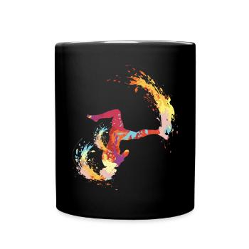 break dancing - Full Colour Mug - black - Front