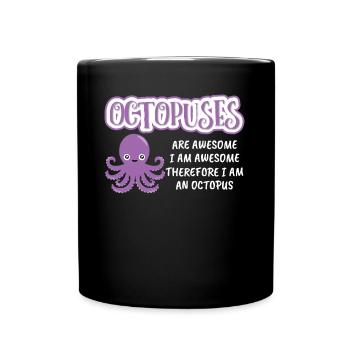 Les poulpes sont géniales Octopus de Kraid du Calmar Kraken - Mug uni - noir - Devant