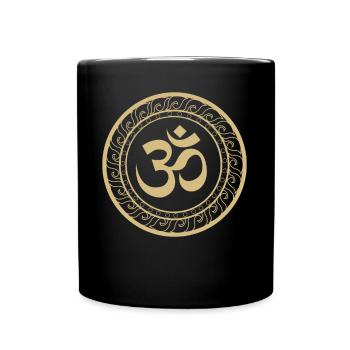 Om Ohm Aum Symbol Spiritual Yoga thé poison - Mug uni - noir - Devant