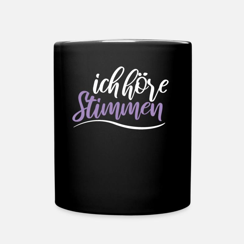 Chorleiter Chorleiterin Chor - Tasse einfarbig - Schwarz