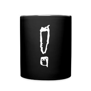 Points d’exclamation - Mug uni - noir - Devant