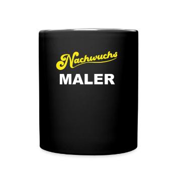 Maler Lackierer - Tasse einfarbig - Schwarz - Vorne