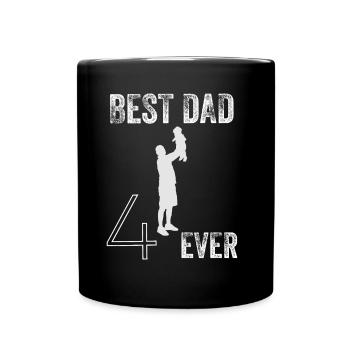 Meilleure idée cadeau d'anniversaire papa - Mug uni - noir - Devant