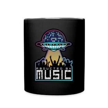 UFO kidnappé par Music EDM Techno Festival - Mug uni - noir - Devant