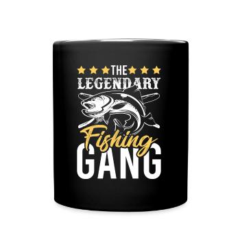 Fisher Gang Team - Full Colour Mug - black - Front