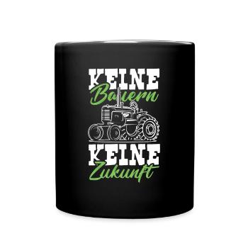 Pas d'agriculteurs futurs agriculteurs - Mug uni - noir - Devant