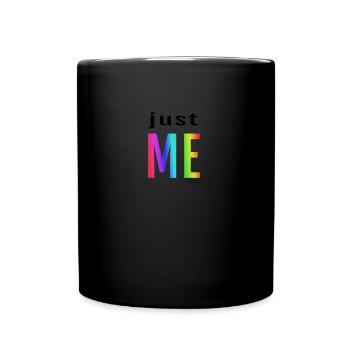 JUST ME Gay Gay Pride LGBT CSD Parade T-Shirt - Mug uni - noir - Devant