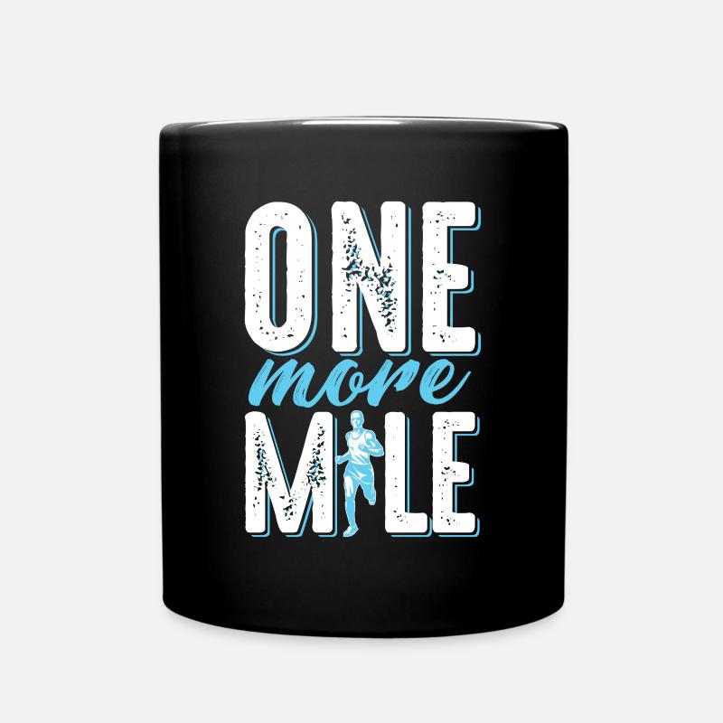 Run Run Run Saying - Mug uni - noir