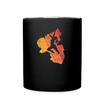 Palatinate climbing women mountaineering Palatinate climbers - Full Colour Mug - black - Front