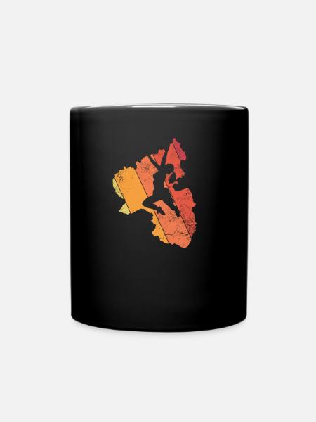 Palatinate escalade femmes alpinisme alpinistes palatinat - Mug uni - noir