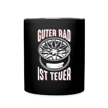 Tuning Auto Lustig Tuner - Tasse einfarbig - Schwarz - Vorne