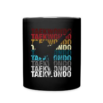 Taekwondo Taekwondo Für Kampfsportler - Tasse einfarbig - Schwarz - Vorne