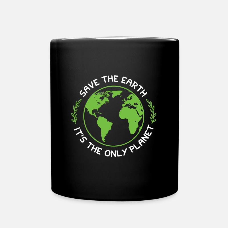 Protection du climat Protection de la nature - Mug uni - noir