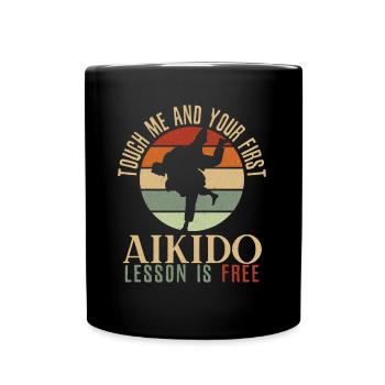 Aikido - Full Colour Mug - black - Front