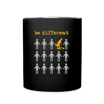 Pilzsammler Pilzsaison Outdoor Pilze sammeln Shirt - Tasse einfarbig - Schwarz - Vorne