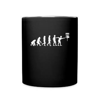 Jouez au golf frisbee - Mug uni - noir - Devant