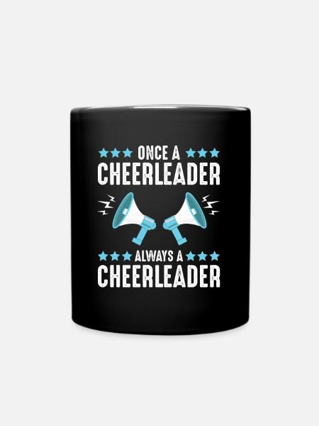 Cheerleaders cheerleading - Mug uni - noir