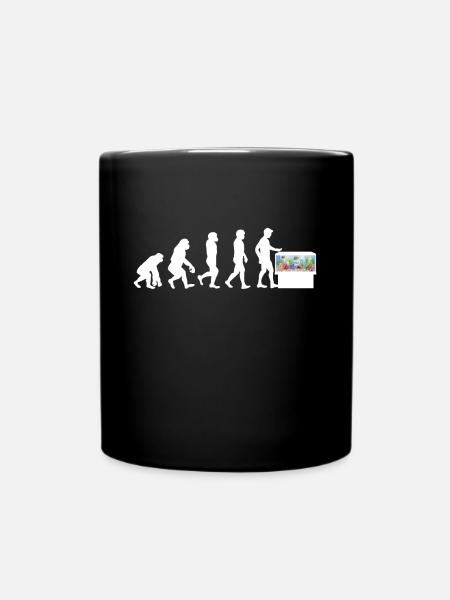 Aquarium - Tasse einfarbig - Schwarz