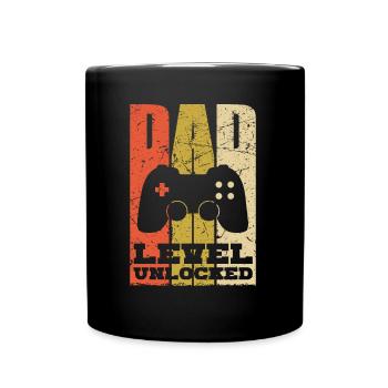 Gamer Dad Pregnancy Dad Gift - Full Colour Mug - black - Front