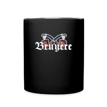 Bruyere Pipe Gift Pipe Smoker - Full Colour Mug - black - Front