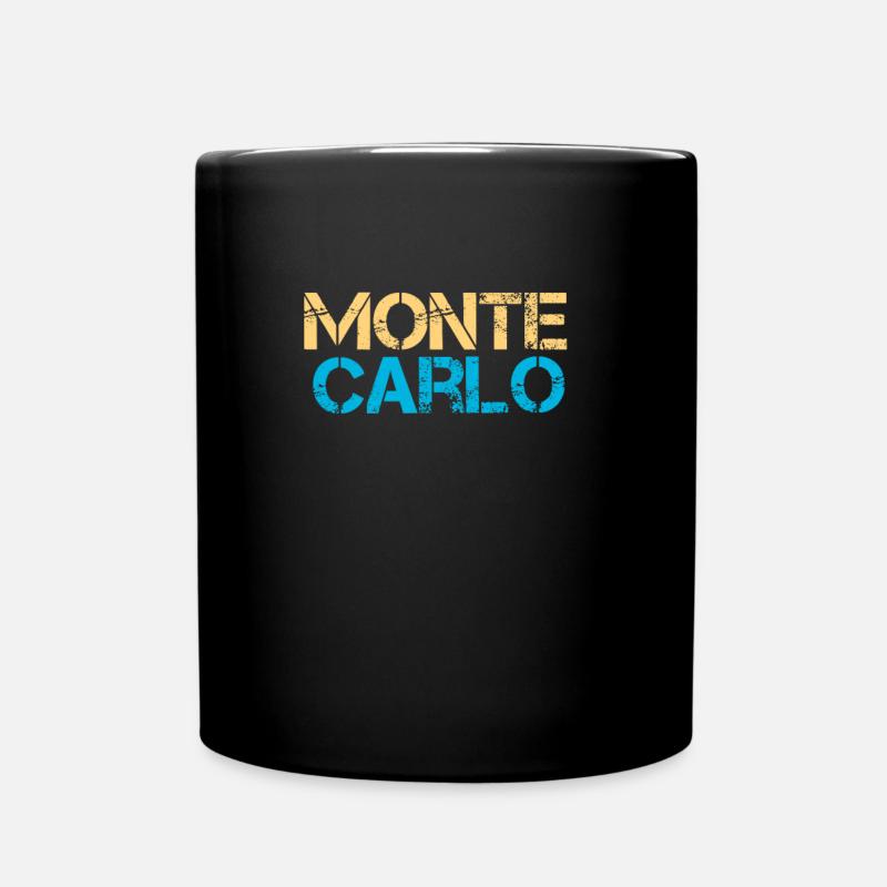 Monte Carlo - Full Colour Mug - black