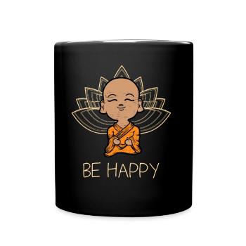 Mandala Chance - Mug uni - noir - Devant