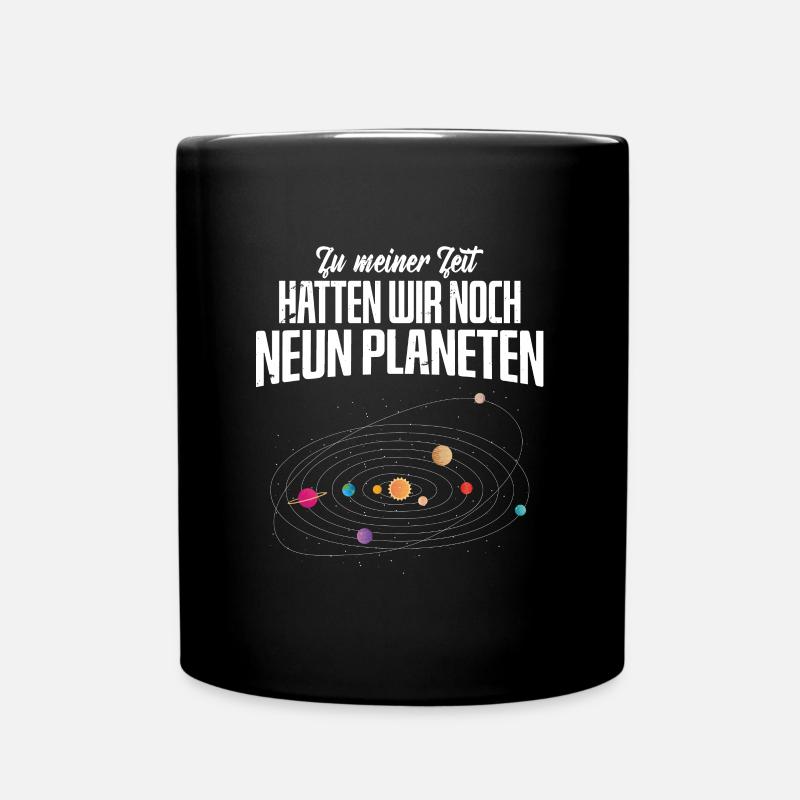 Astronomie - Tasse einfarbig - Schwarz