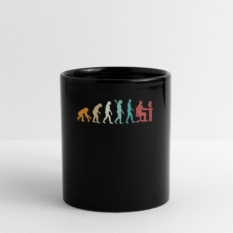 Evolution Programmeur Codeur Gamer Développeur Geek Mug uni
