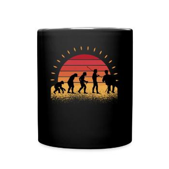 Akkordeon - Tasse einfarbig - Schwarz - Vorne