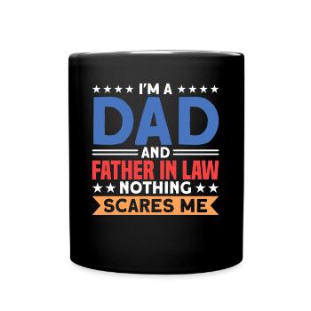 Father-in-law Father-in-law Papa - Full Colour Mug - black - Front