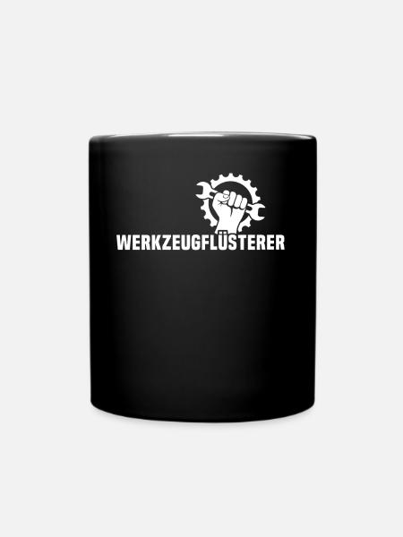 Mechaniker Werkzeug KFZ Mechaniker - Tasse einfarbig - Schwarz