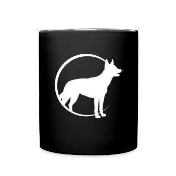 Australian Kelpie - Full Colour Mug - black - Front