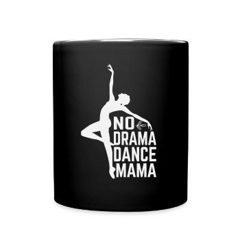 No Drama Mama - Full Colour Mug - black - Front