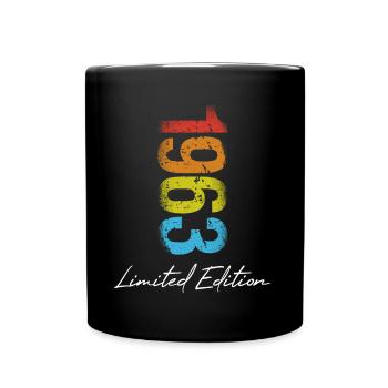 Birthday 1963 Limited Edition Gift Used Cool - Full Colour Mug - black - Front