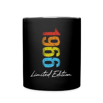 Birthday 1966 Limited Edition Gift Used Cool - Full Colour Mug - black - Front