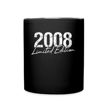 Birthday 2008 Limited Edition Gift Used Cool - Full Colour Mug - black - Front