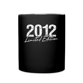 Birthday 2012 Limited Edition Gift Used Cool - Full Colour Mug - black - Front