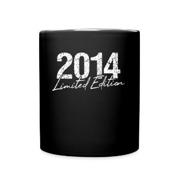 Birthday 2014 Limited Edition Gift Used Cool - Full Colour Mug - black - Front