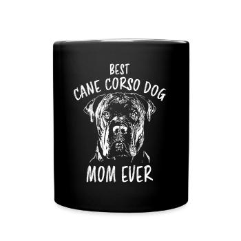 Cane Corso Chien Propriétaire De Chien Disant Maman Cadeau - Mug uni - noir - Devant