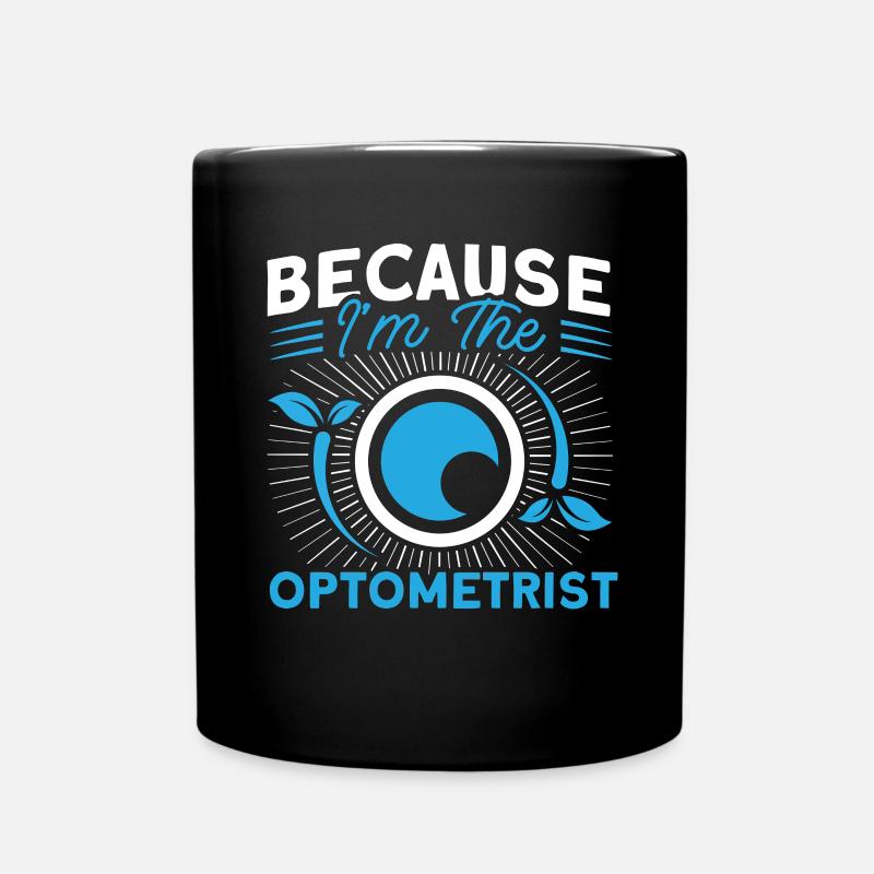 Ophtalmologiste Optométrie Opticien Opticien Opticien Opticien Opticien - Mug uni - noir