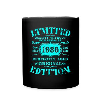 Anniversaire 1985 Édition Limitée Cadeau Occasion Cool - Mug uni - noir - Devant